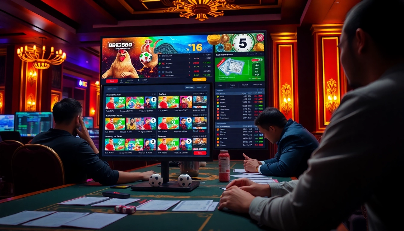 Experience the excitement of BJ88 đá gà with live betting on thrilling cockfights.