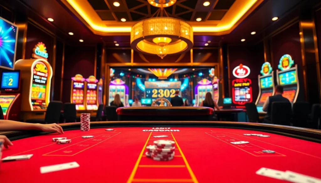 Engage in thrilling baccarat action at https://sky88sk.com/ with vibrant casino visuals and exciting gameplay.